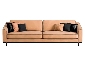 SESTO SENSO - 4 seater leather sofa _ CPRN HOMOOD